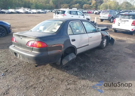 1999 Toyota Corolla Ce z USA, uszkodzony, nr VIN 2T1BR12E3XC206927